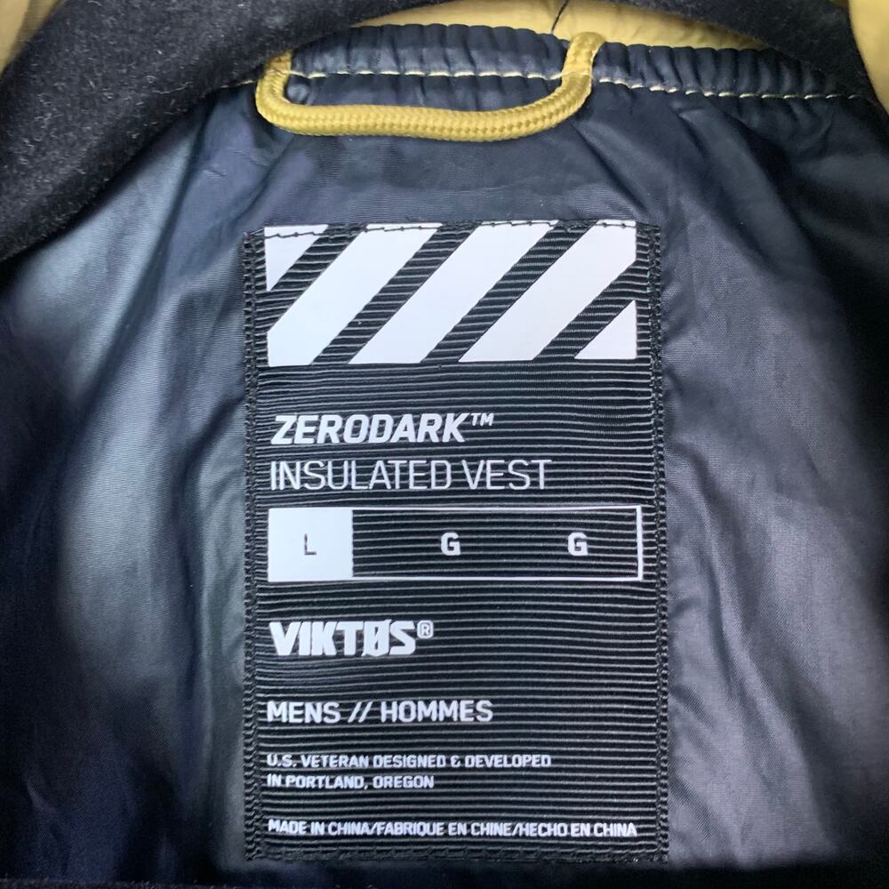 VIKTOS Men's‎ Zerodark Vest Jacket Insulated Men's SZ Large - Picture 6 of 9